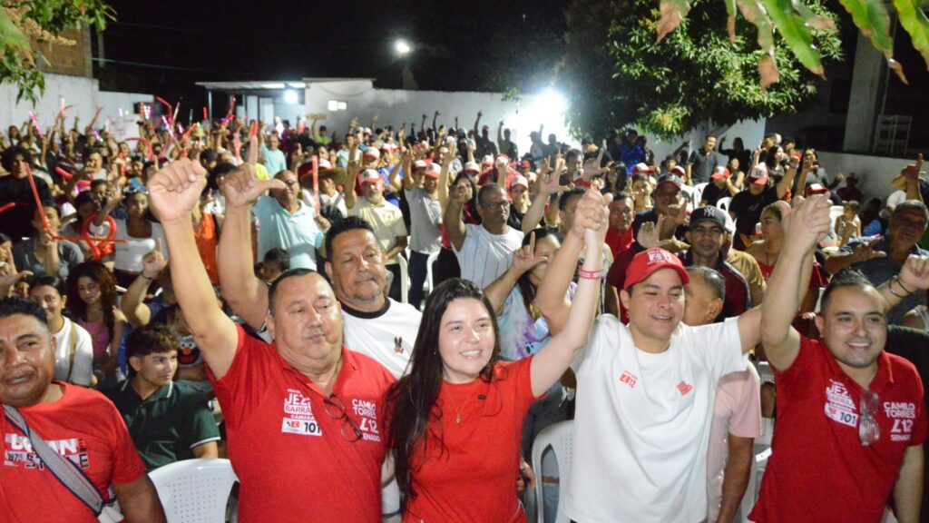 Soledad vivió una noche multitudinaria de respaldo al proyecto L101